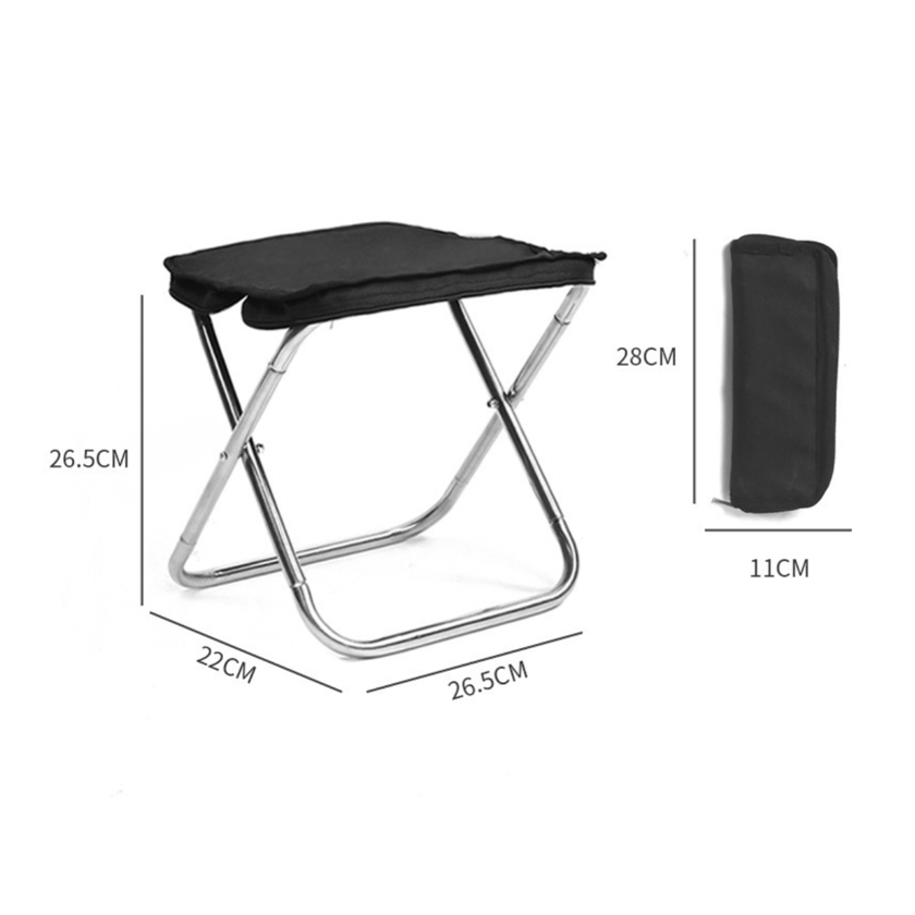 Mini Folding Stool - Zipper