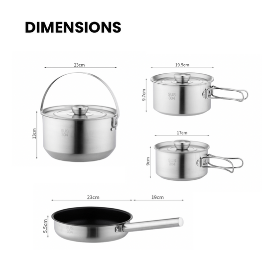 Family Size Cookware Set