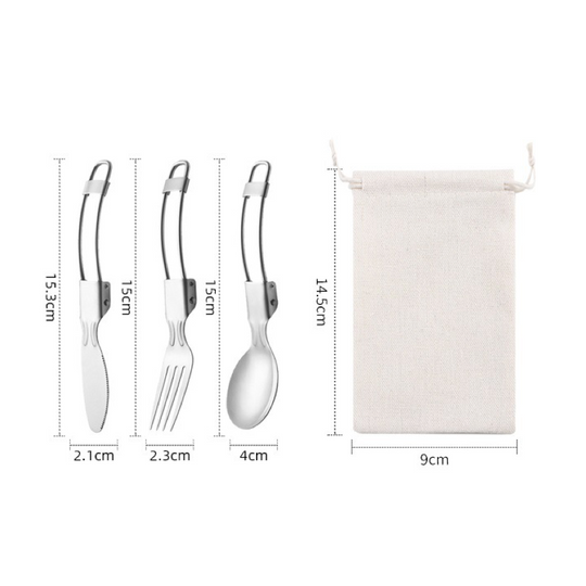 Foldable Cutlery Set