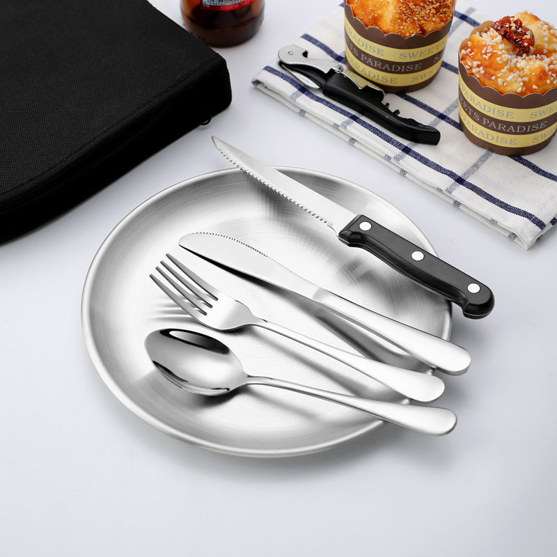 Dinnerware portable set - 10 pcs