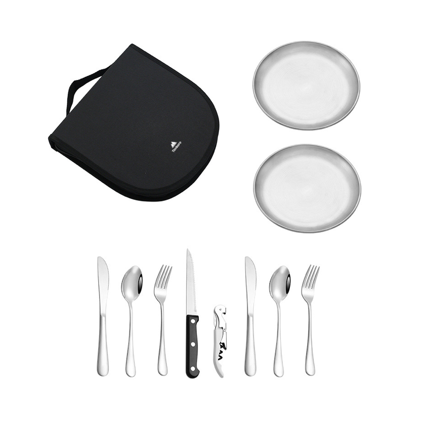 Dinnerware portable set - 10 pcs